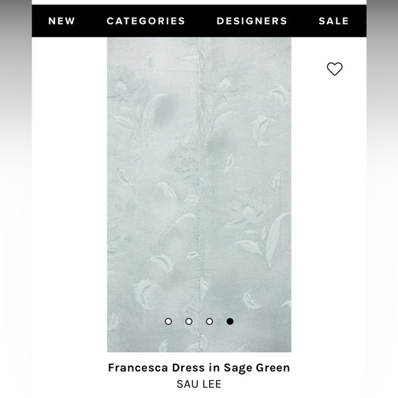 Sau Lee Francesca Dress - Size 4 - Picture 4 of 6